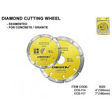 Creston CCS-117 Diamond Cutting Wheel Size: 7"(180mm)